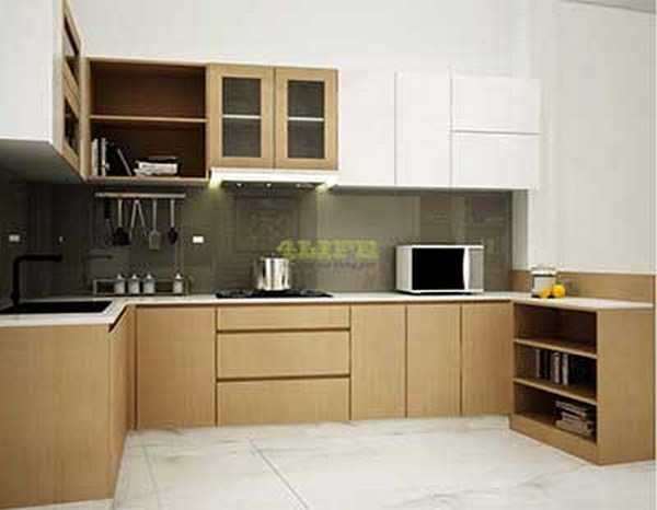có nên dùng tủ bếp gỗ công nghiệp