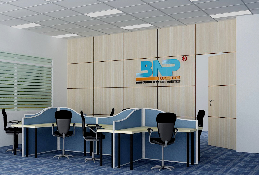 Nội thất văn phòng _BNP LOGISTICS