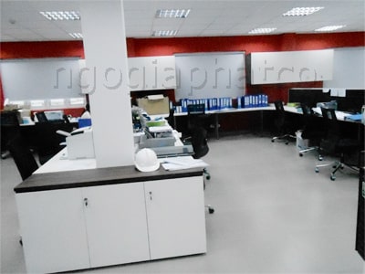 hình ảnh thi công trọn gói văn phòng làm việc