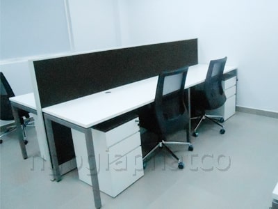 hình ảnh thi công nội thất văn phòng làm việc trọn gói 