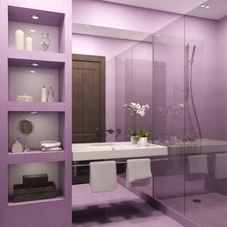 Những ý tưởng thiết kế nội thất hiện đại cho phòng tắm