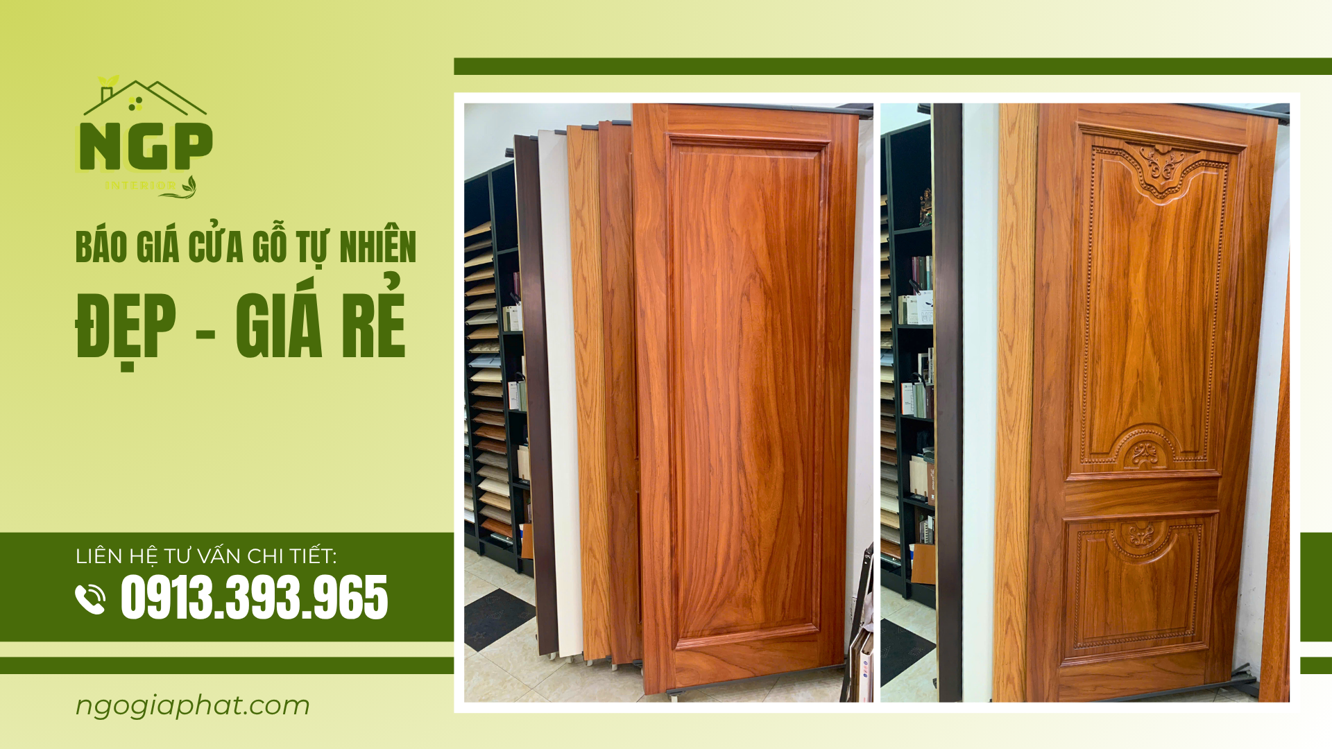 Báo Giá Cửa Gỗ Tự Nhiên Đẹp, Giá Rẻ Tại Xưởng – Cập Nhật MỚI NHẤT