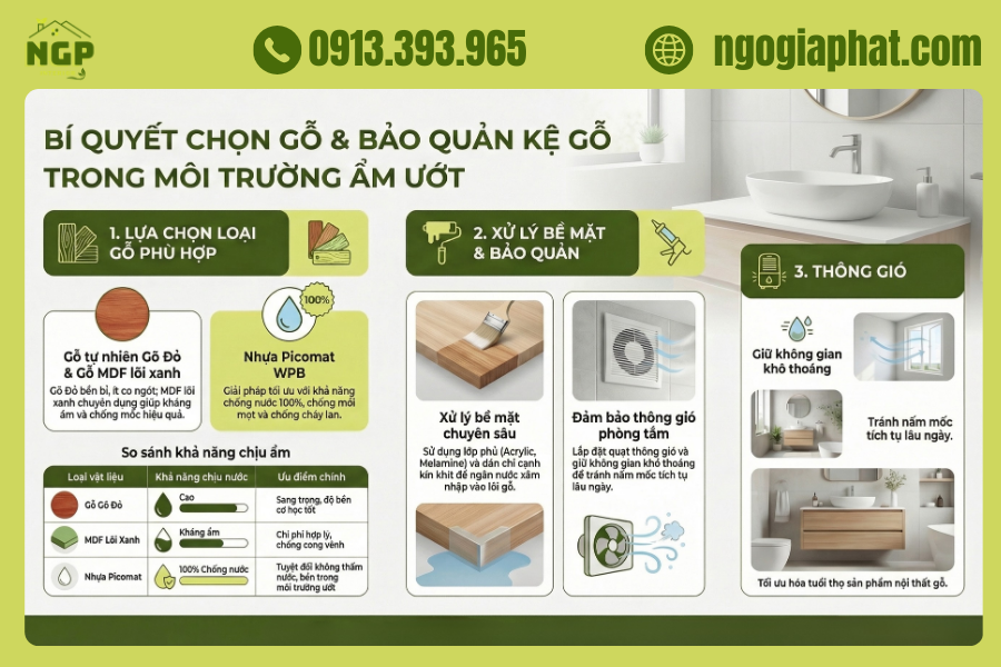20+ Mẫu Phòng Tắm Sang Trọng Với Kệ Gỗ Đẹp Ngất Ngây 8 Mẫu Phòng Tắm
