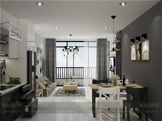 Mau Thiet Ke Can Ho 2 Phong Ngu Phong Ngu Master 07