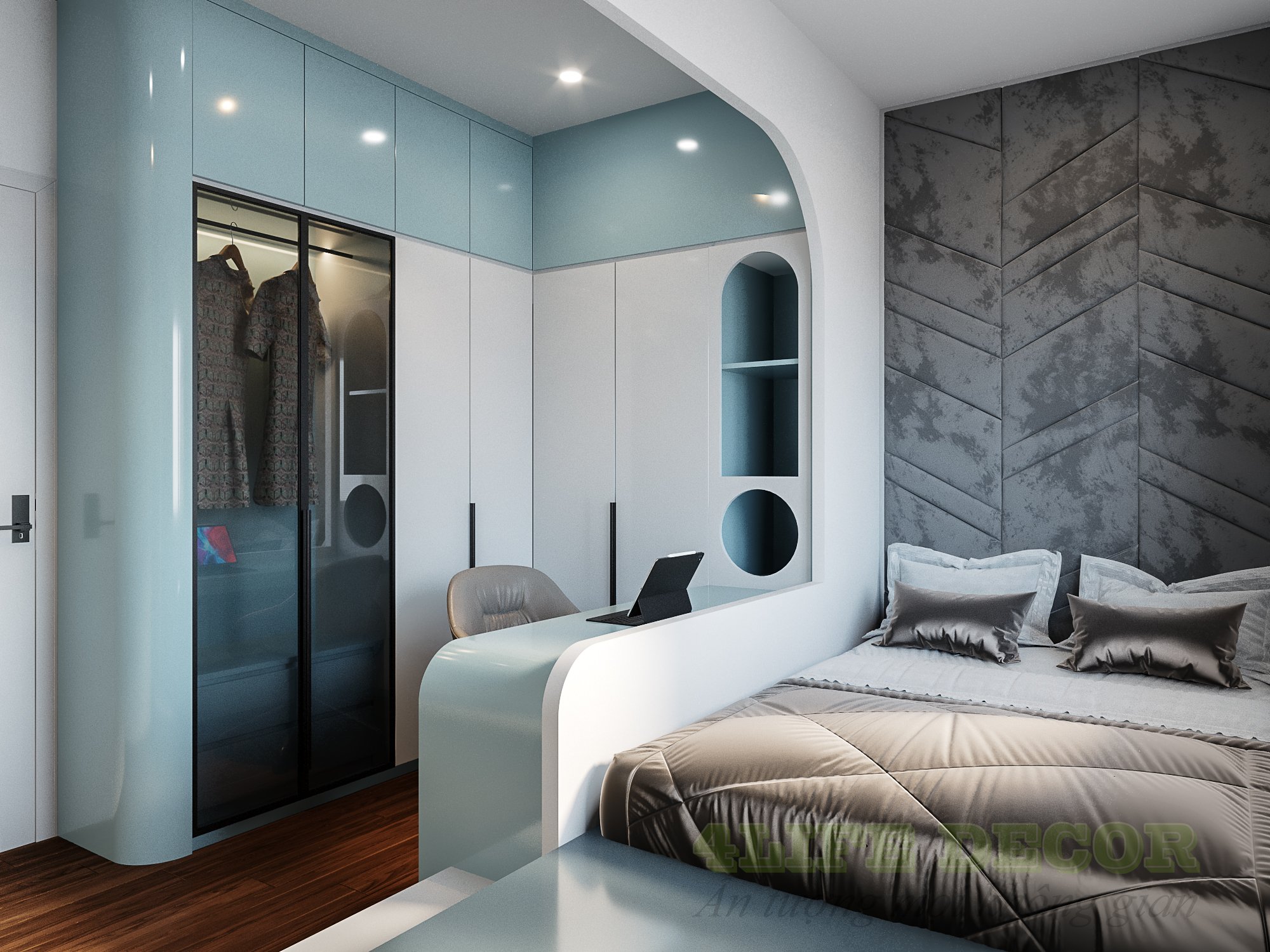 “Mê mẫn” với một số ý tưởng dành cho phòng ngủ nhỏ 2