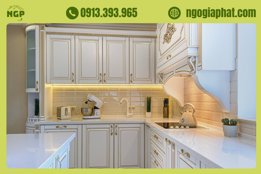 Báo giá tủ bếp gỗ