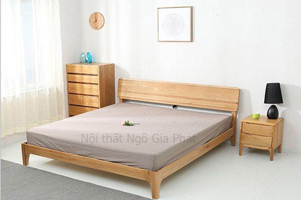 Mẫu giường ngủ gỗ đẹp giá rẻ