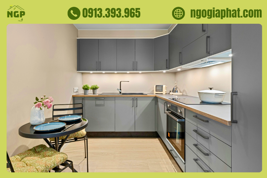 Kích Thước Bàn Bếp Chuẩn Cho Người Việt: Bí Quyết Nấu Nướng Không Mỏi 8 Kích Thước Bàn Bếp