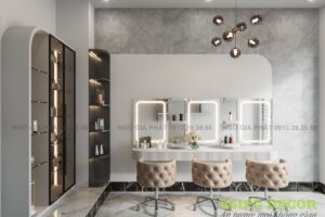 Thiết Kế Thi Công Nội Shop Trang điểm