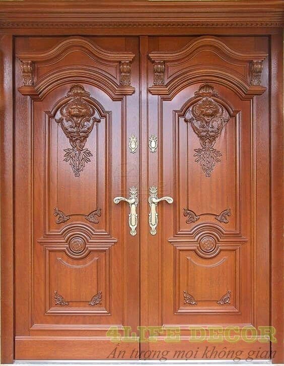Nội thất cửa gỗ tự nhiên là loại cửa phổ biến và ưa dùng nhất hiện nay 5
