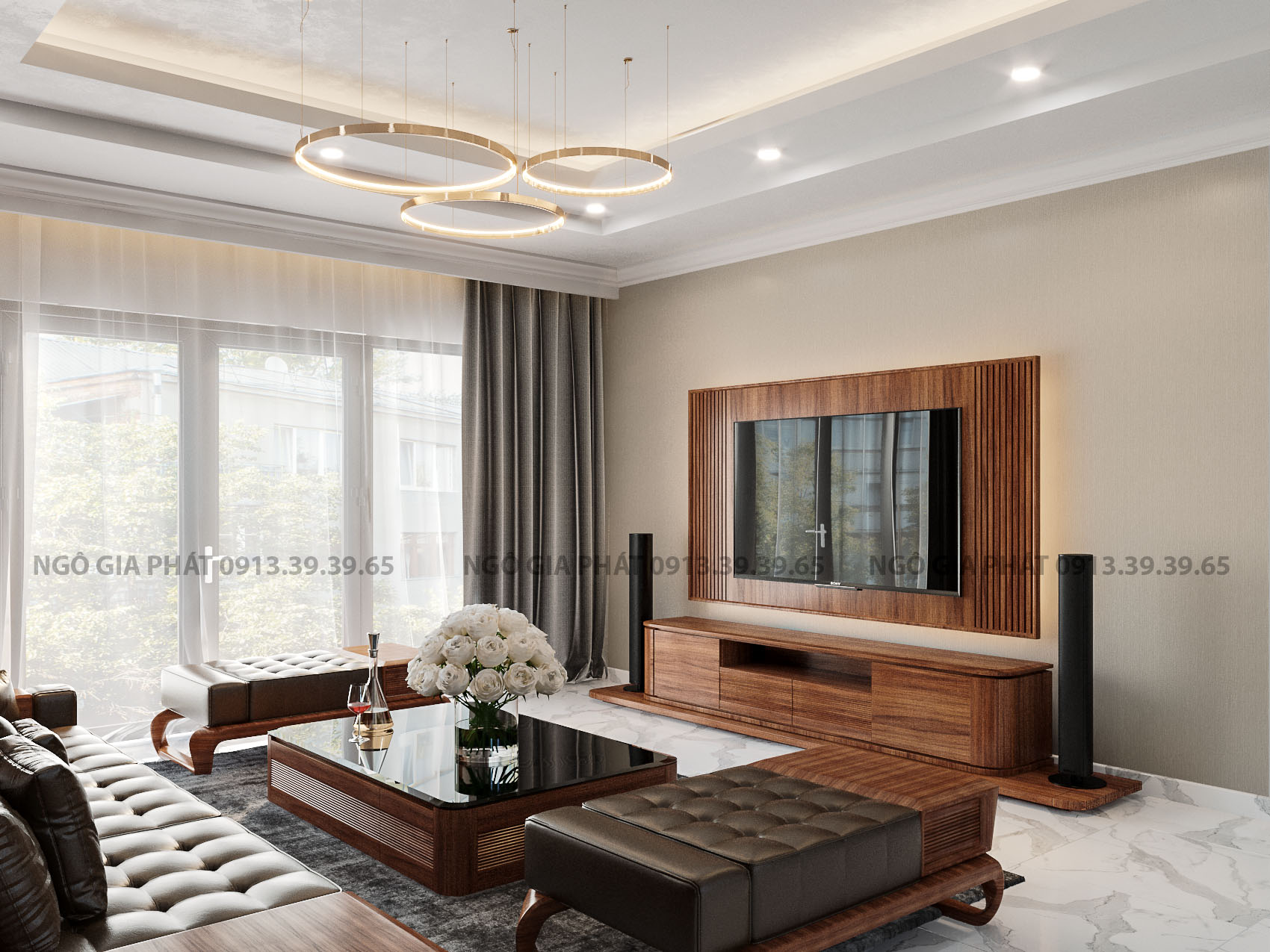 Khám Phá Xu Hướng Thiết Kế Nội Thất Tủ Kệ Tivi Phòng Khách Năm 2024