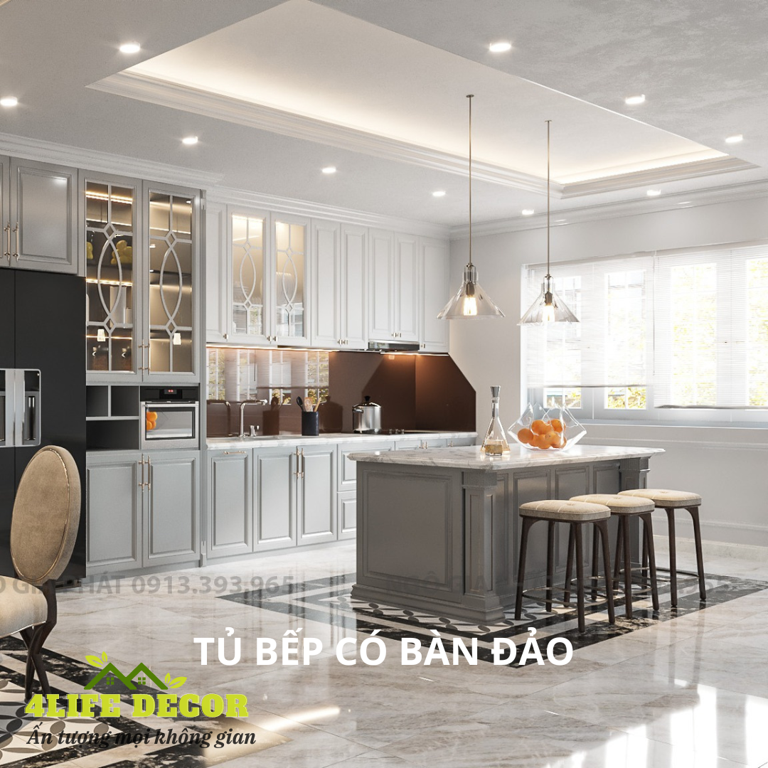 Thi công tủ bếp giá tốt