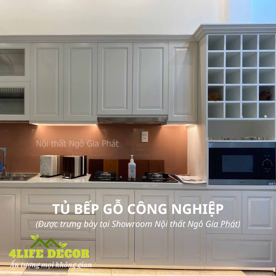 Thi công nội thất tủ bếp giá rẻ