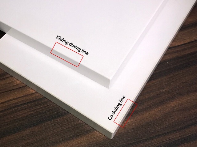 Giải pháp gia công dán canh acrylic không đường line