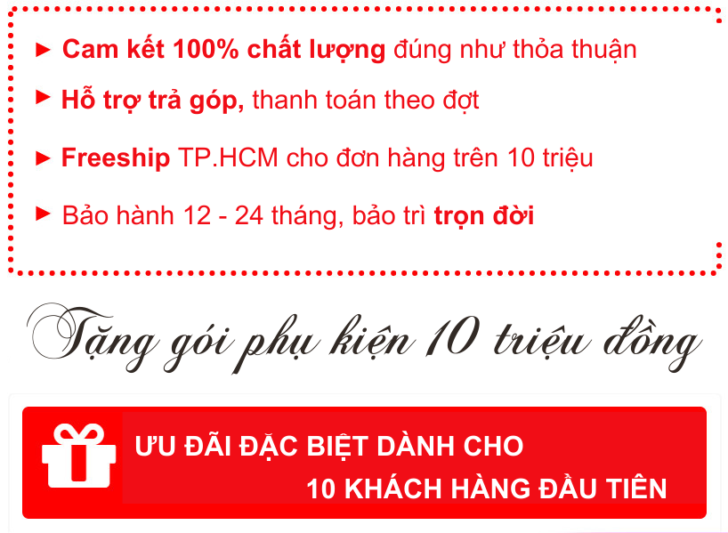 Cam kết 100% chất lượng sản phẩm