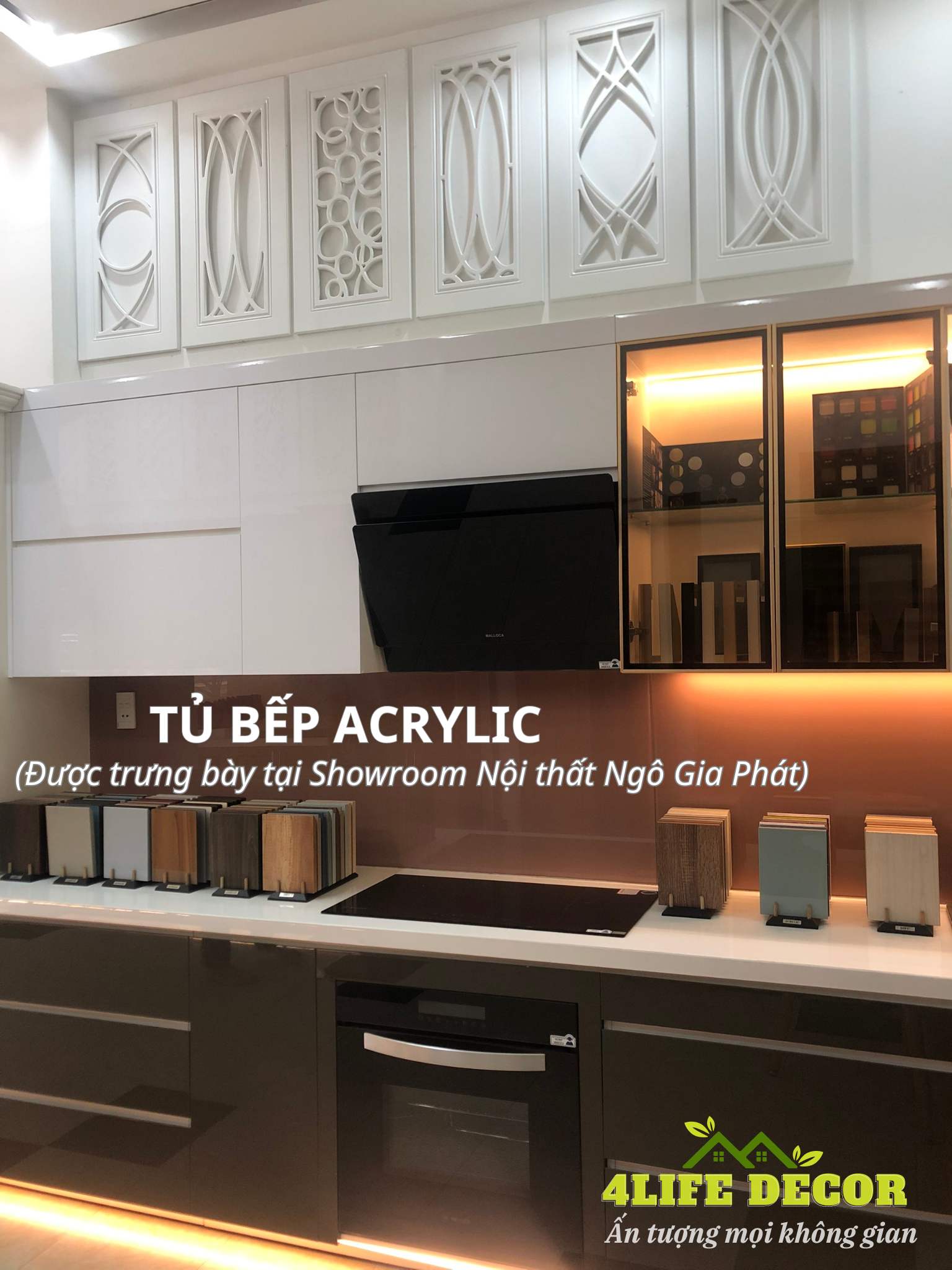 Thi công nội thất tủ bếp giá rẻ