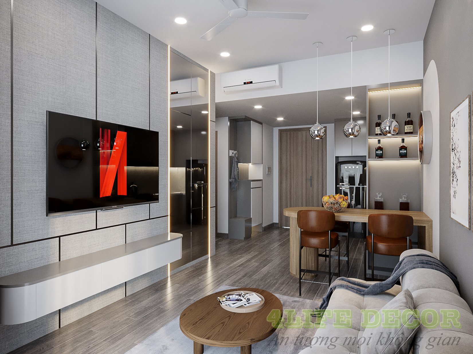 Thiết Kế Thi Công Nội Thất Căn Hộ Cao Cấp Quận 9