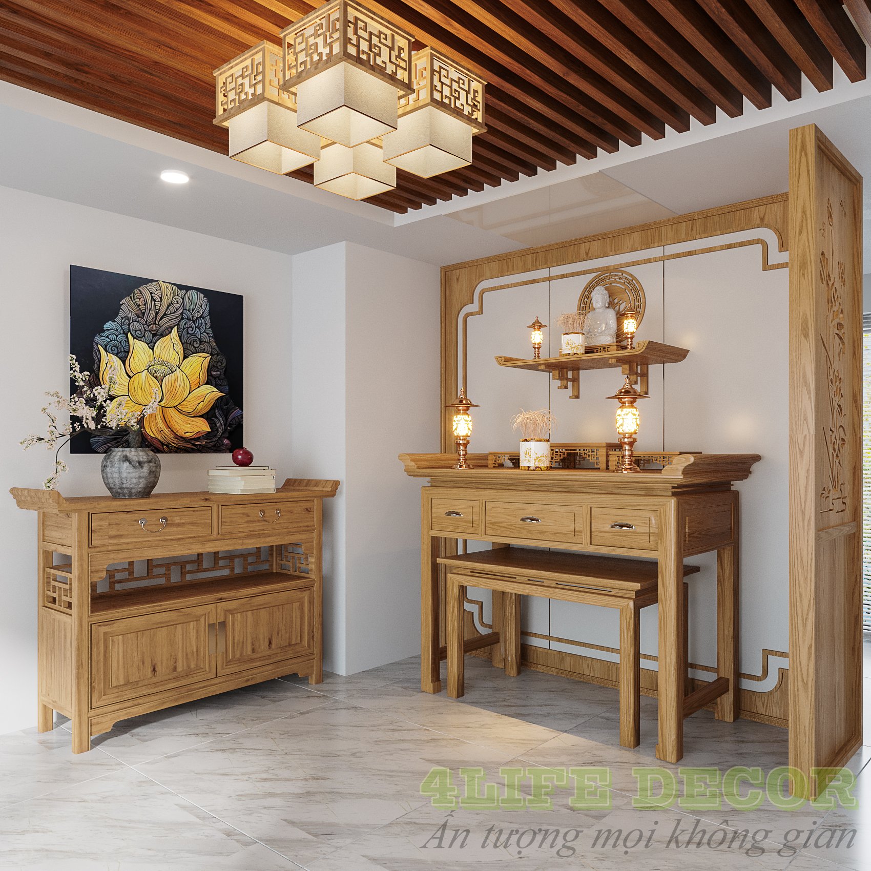 Thiết kế thi công nội thất nhà phố