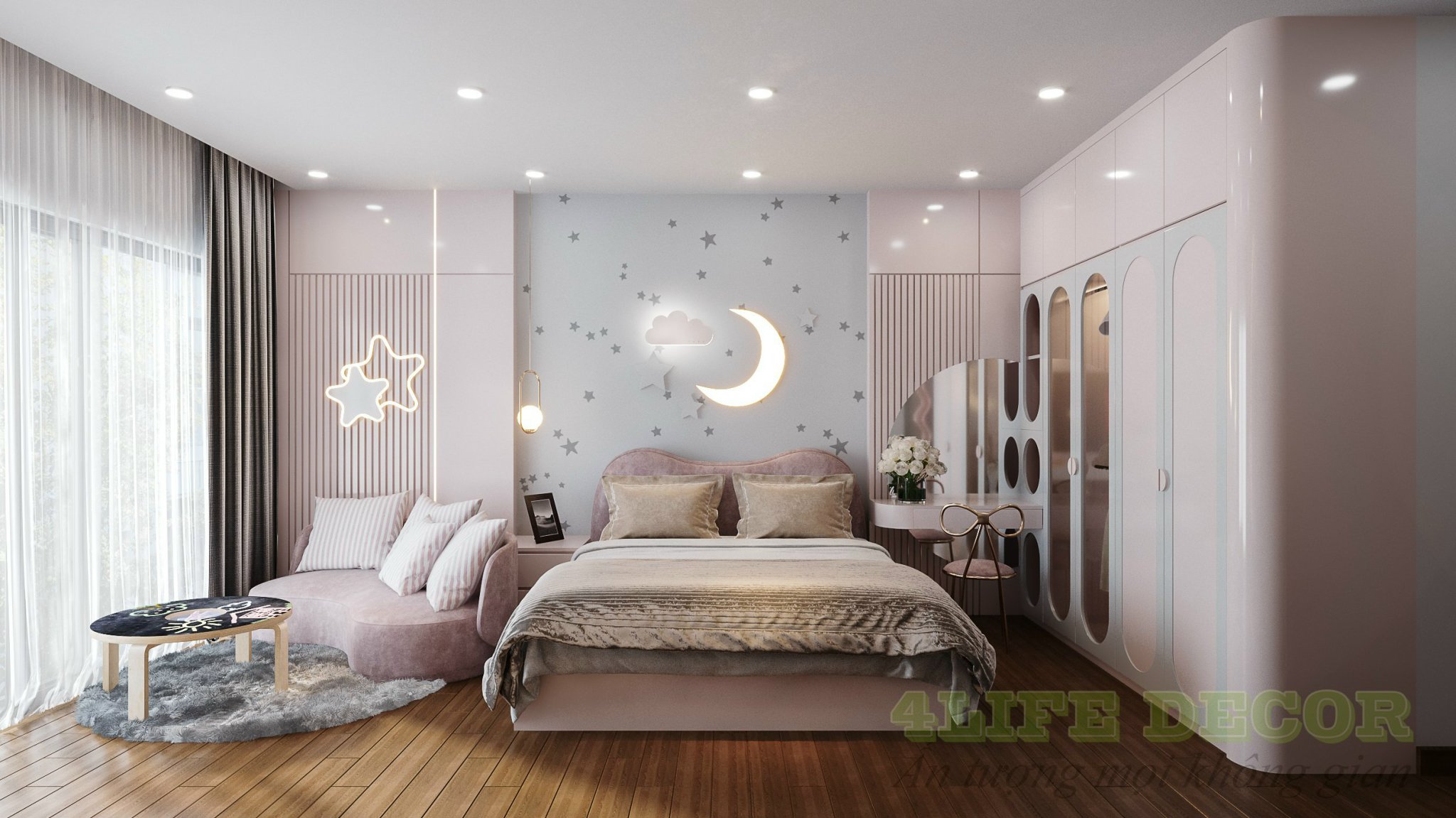 Thiết kế thi công nội thất nhà phố