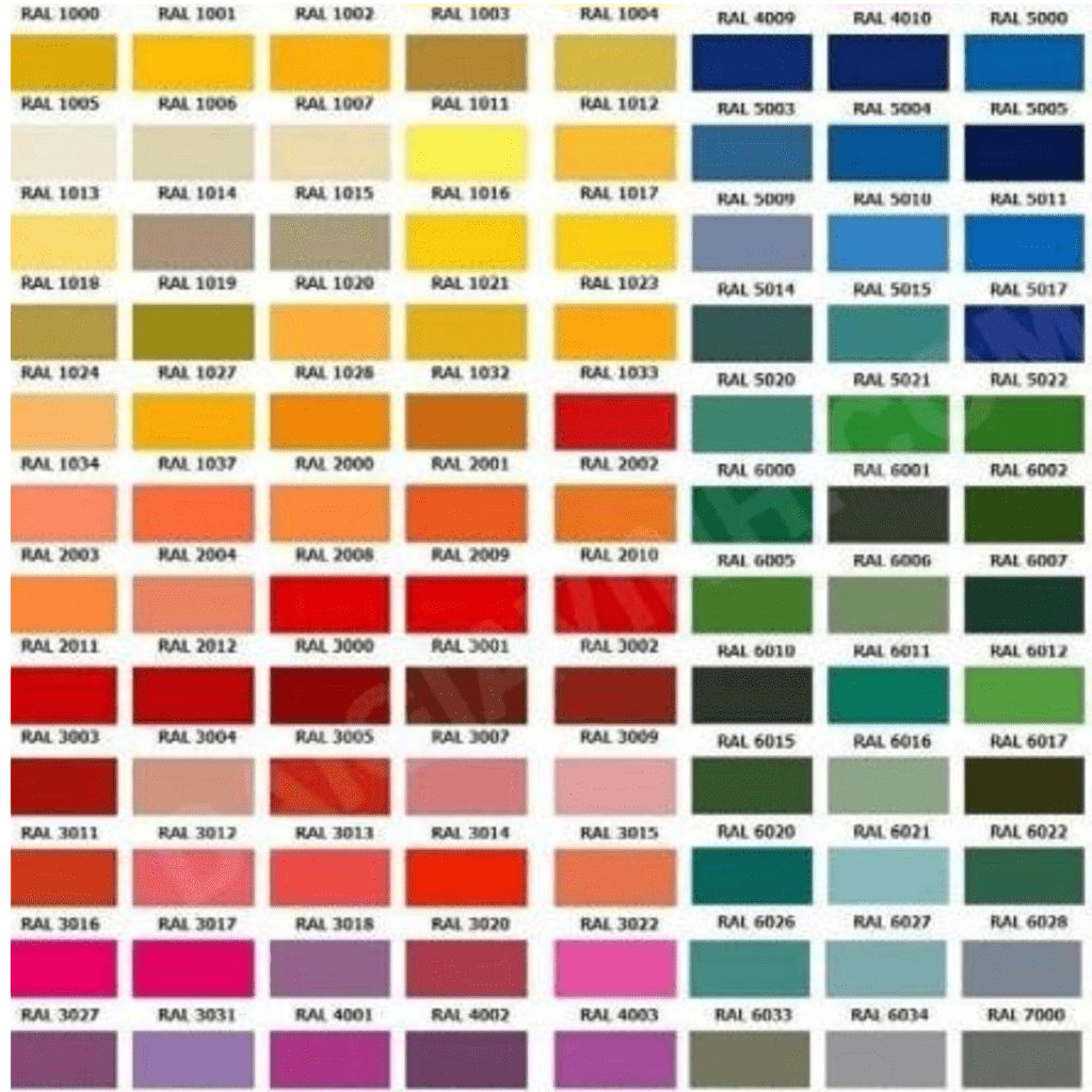 Màu sắc phủ bề mặt gỗ công nghiệp - Sơn PU 1K/2K