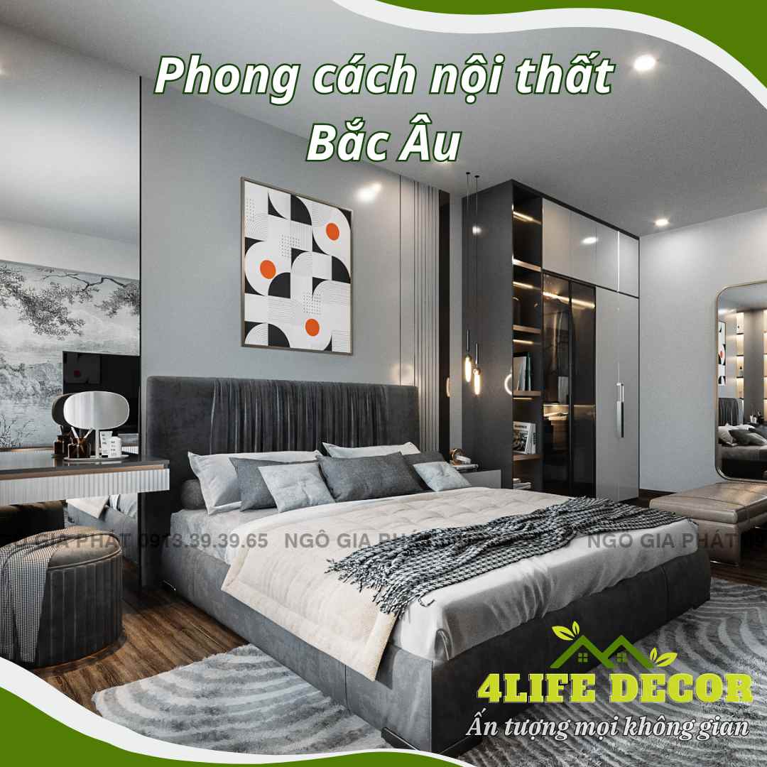 Phong cách thiết kế nội thất Bắc Âu