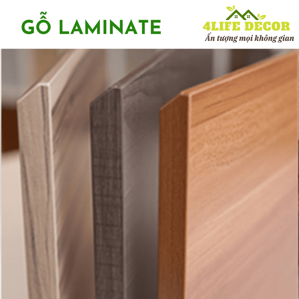 Phủ bề mặt gỗ công nghiệp - Laminate