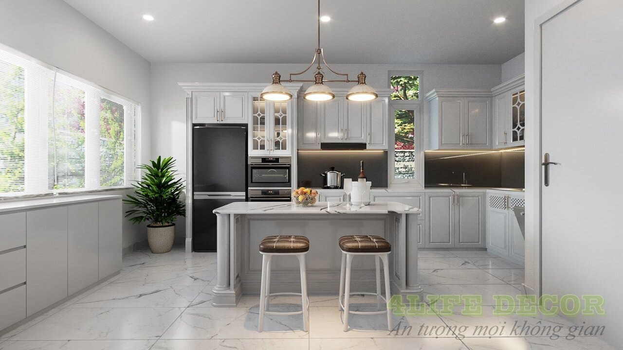 Tủ bếp Picomat đẹp, sang trọng 04