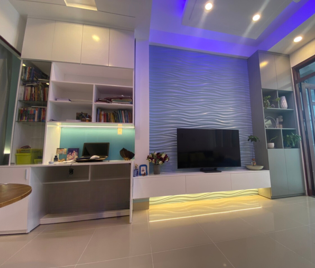 Thiết kế thi công nội thất phòng khách - Ảnh thực tế