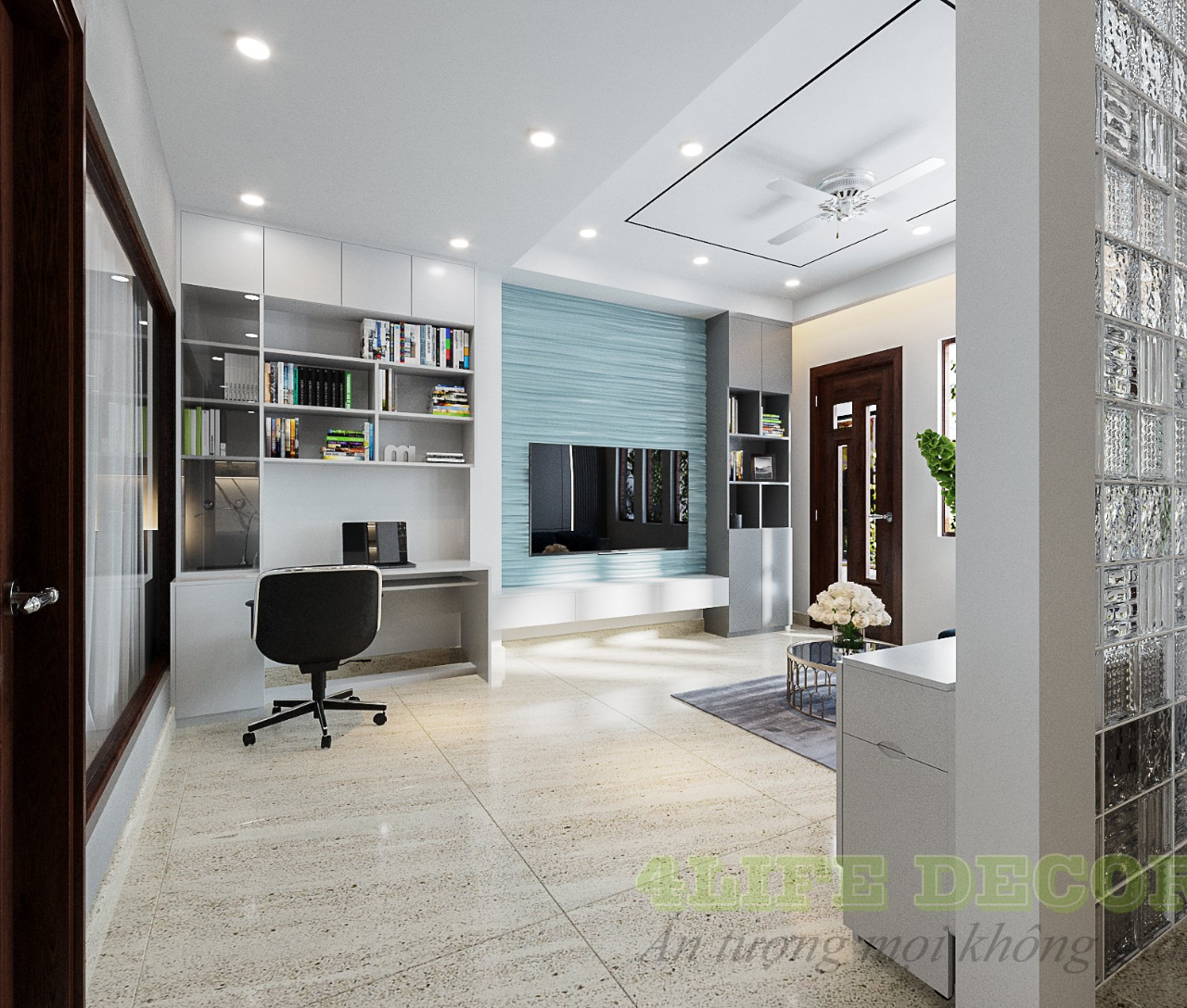 Thiết Kế Thi Công Nội Thất Nhà Phố – Anh Giang Tân Phú