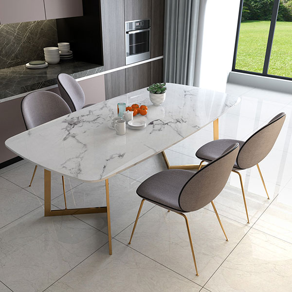 Những mẫu bàn ăn mặt đá đẹp nhất 2024