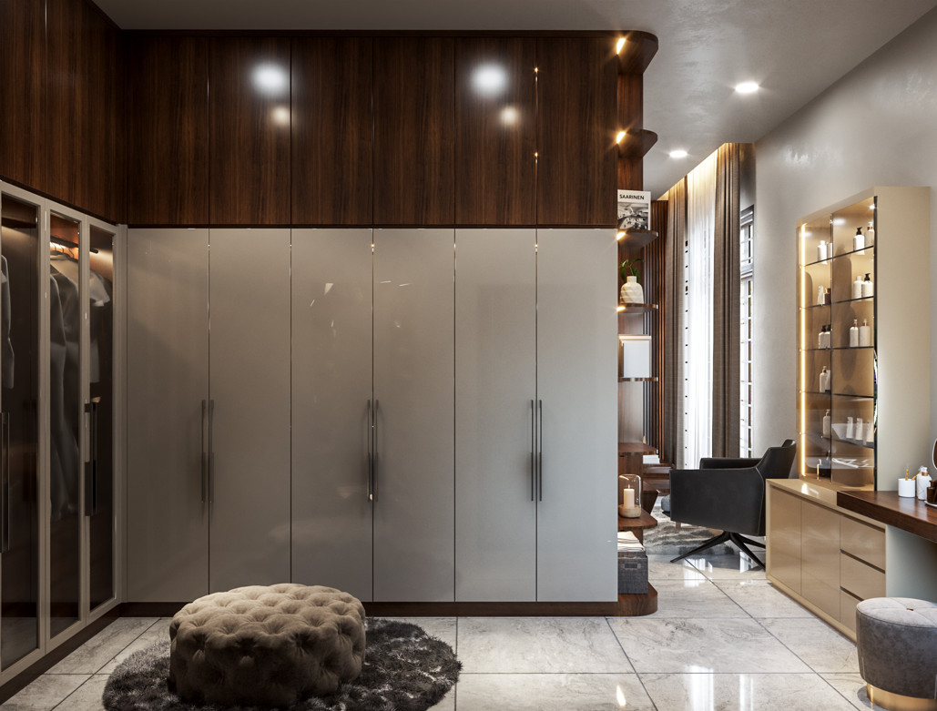 Mẫu thi công nội thất phòng ngủ dành cho ông bà 04