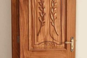 Cửa Gỗ 1 Cánh đẹp D077