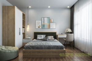 Giường Ngủ Gỗ BED034