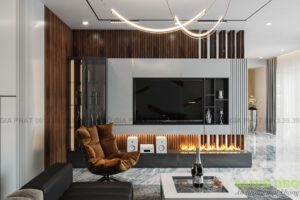 Kệ Tivi Phòng Khách Sang Trọng LF042