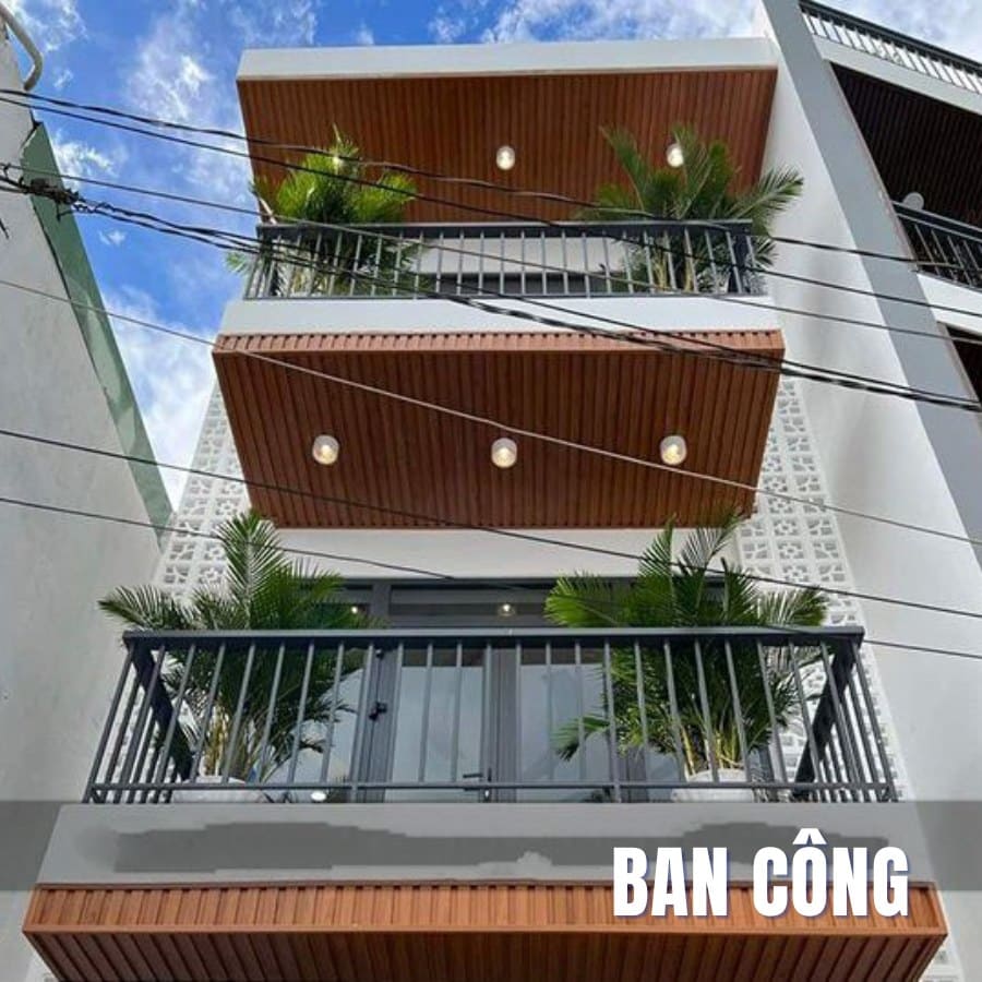 Mẫu trang trí ban công 02
