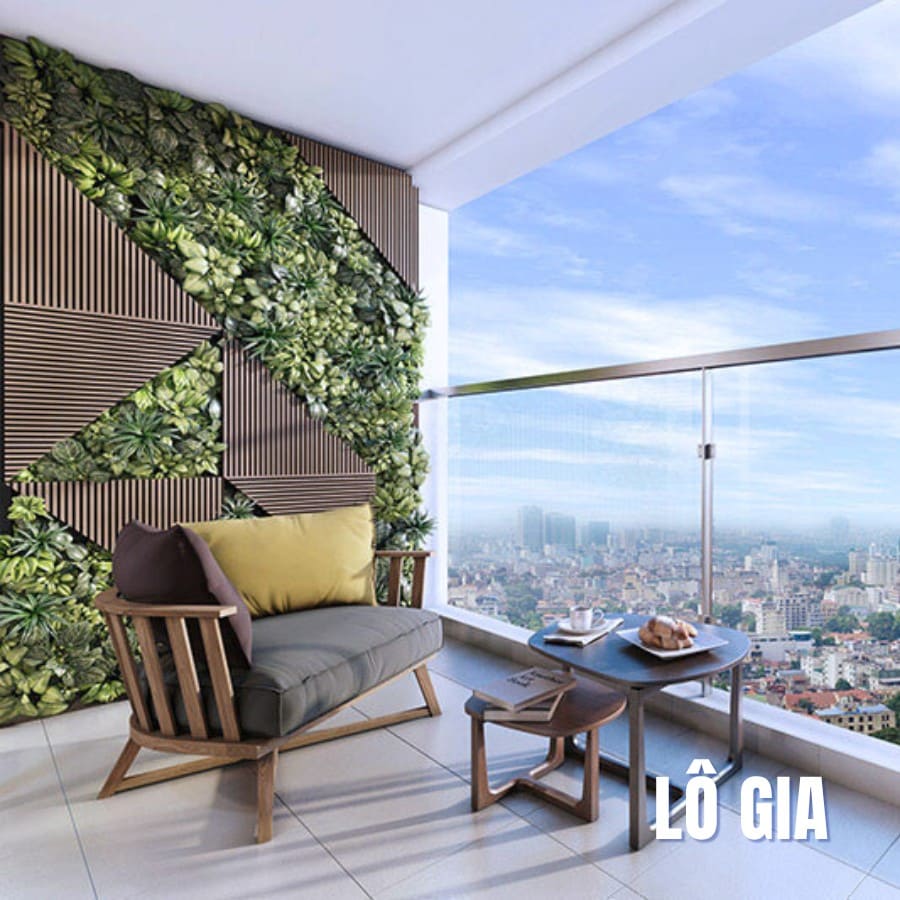 Mẫu trang trí lô gia 04