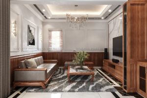 Sofa Gỗ Hiện đại LS031