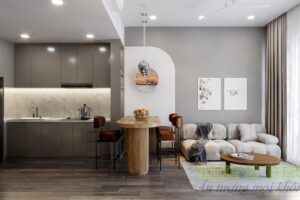 Sofa Gỗ Phòng Khách LS027