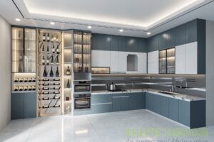 Tủ Bếp Acrylic đẹp TD115