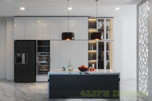 Tủ Bếp Acrylic Chữ I TD116