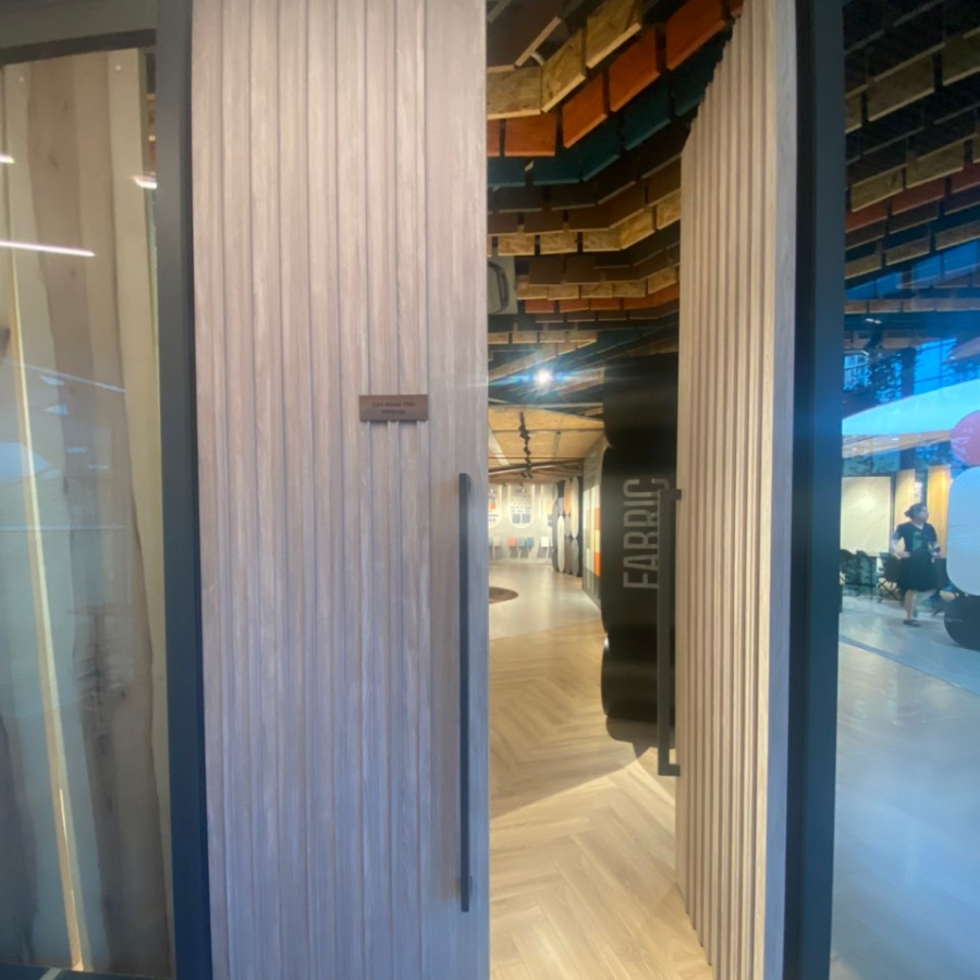 Vật liệu mới An Cường - Cửa gỗ nhựa lam sóng