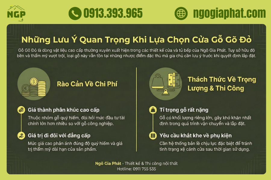 Cửa Gỗ Gõ Đỏ