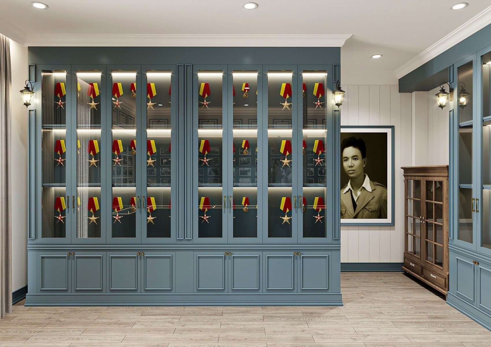 Thiết kế nội thất nhà lưu niệm