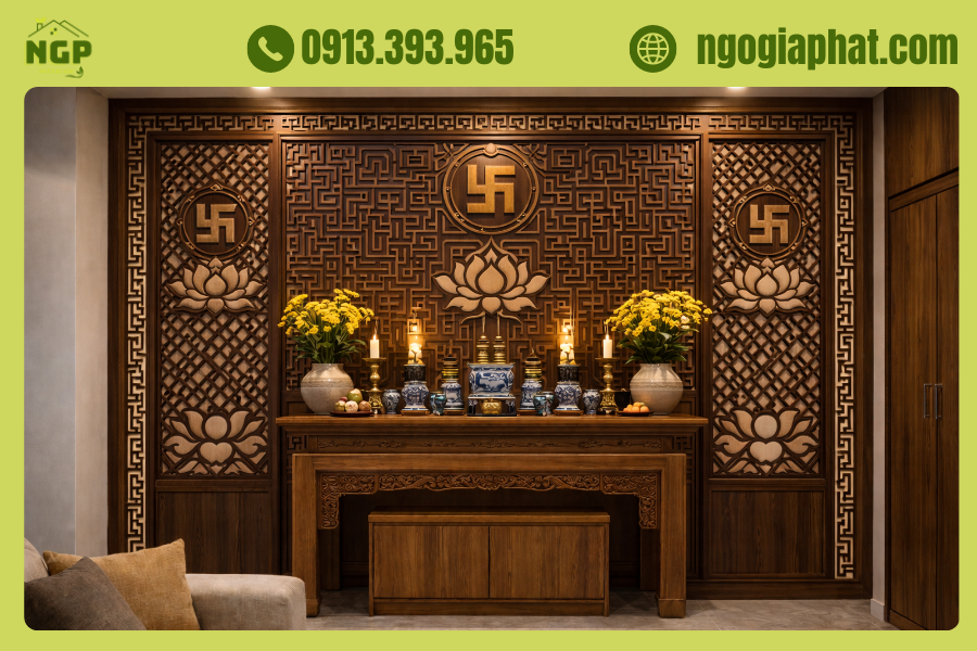 30+ Mẫu Vách Ngăn CNC, Vách Nan Gỗ Đẹp, Giá Rẻ Xu Hướng 2026 6 Vách Ngăn CNC