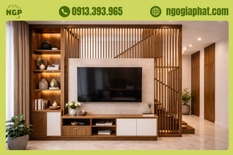 30+ Mẫu Vách Ngăn CNC, Vách Nan Gỗ Đẹp, Giá Rẻ Xu Hướng 2026 8 Vách Ngăn CNC