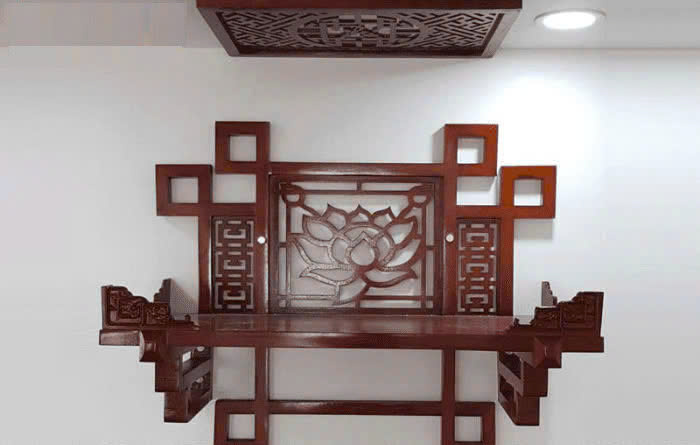 Bàn thờ đẹp chạm trỗ tinh xảo