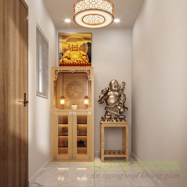 Bàn thờ đẹp trang nghiêm