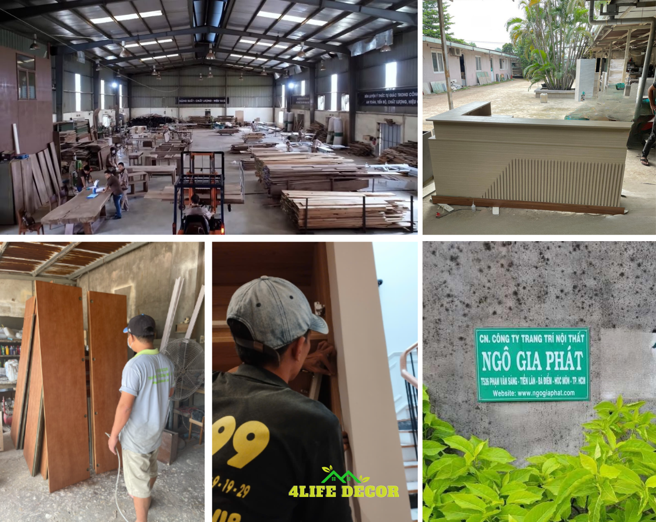 Xưởng Sản Xuất Nội Thất Gỗ Giá Rẻ, Uy Tín TP.HCM