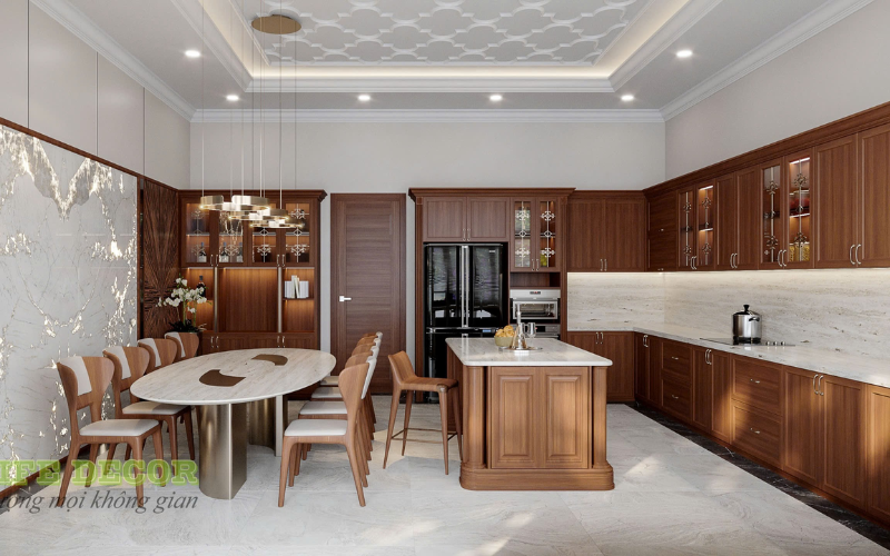 Tủ Bếp Đẹp Hiện Đại - Nâng Tầm Không Gian Bếp Nhà Bạn 2