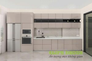 Tủ Bếp Nhựa Picomat Hiện Đại TBN004